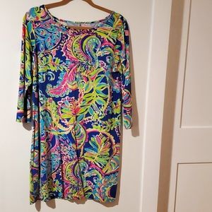 Lilly Pulitzer Colorful Paisley Mini Dress